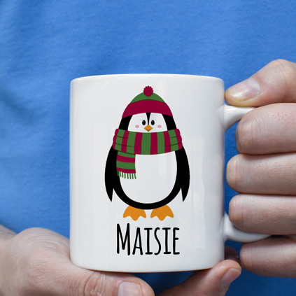 Personalised Mug - Penguin