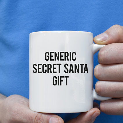 Personalised Mug - Generic Secret Santa Gift