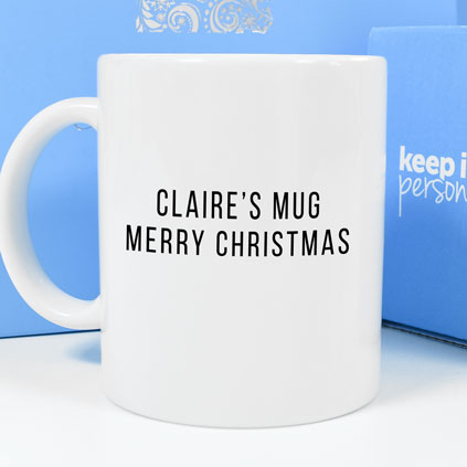 Personalised Mug - Generic Secret Santa Gift