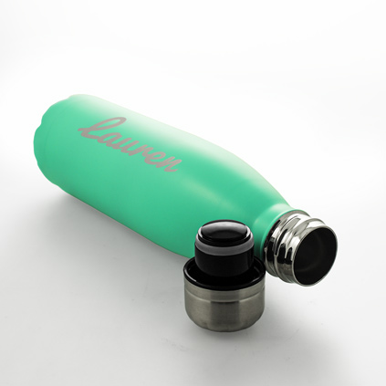 Personalised Engraved Water Bottle 500ml - Aqua Any Name