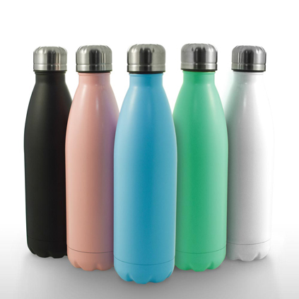 Gym Now Gin Later Stainless Steel Bottle - Any Colour
