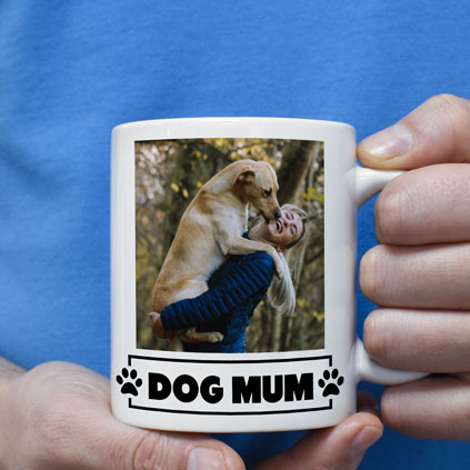 Personalised Mug - Dog Mum Photo Upload