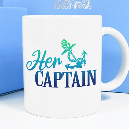 Personalised Mug - Her Captain