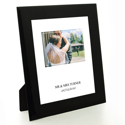 Personalised Photo Upload Portrait Print - Any Name And Message