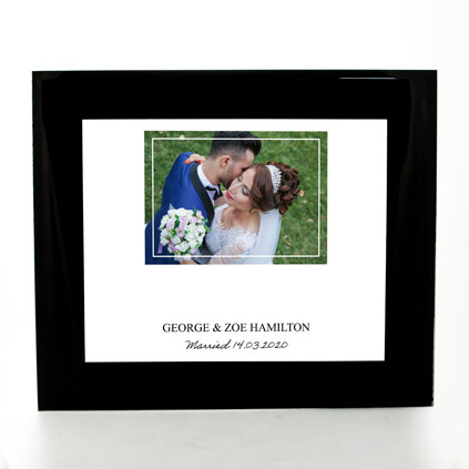Personalised Photo Upload Landscape Print - Any Name And Message