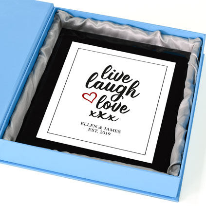 Personalised Print - Live Laugh Love