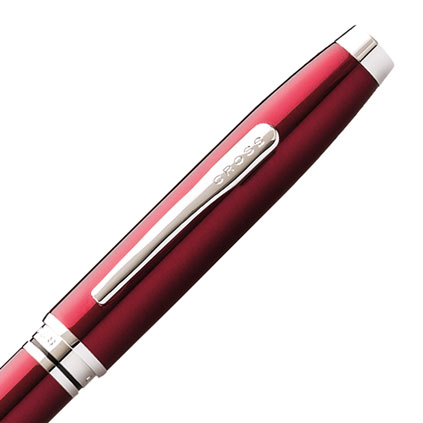 Personalised Cross Coventry Red Ballpoint Pen