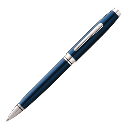 Personalised Cross Coventry Blue Ballpoint Pen
