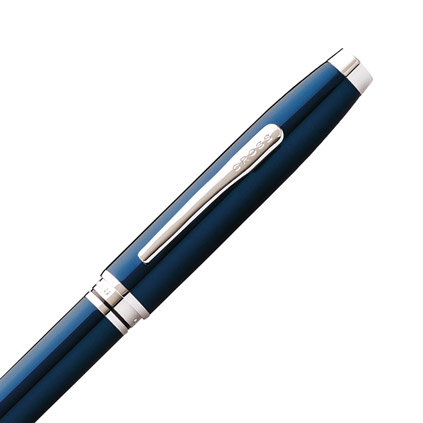 Personalised Cross Coventry Blue Ballpoint Pen