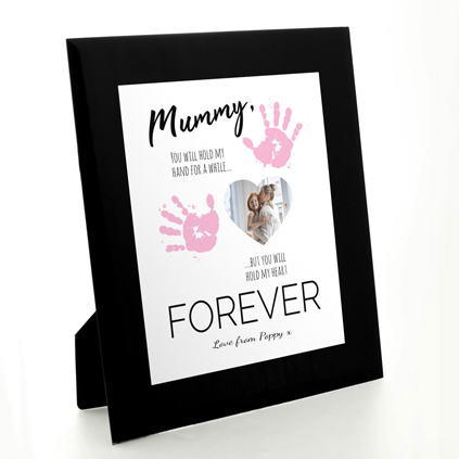 Personalised Print - Hold My Heart Forever Pink