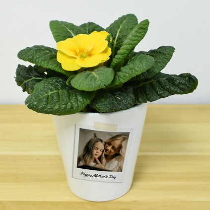 Personalised Flower Pot - Polaroid Photo Upload