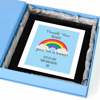 Personalised Print - Rainbow You're A Hero