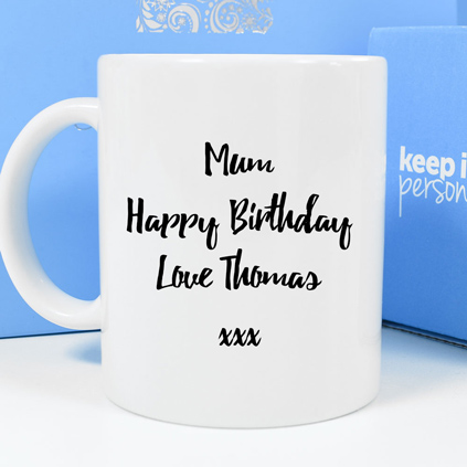 Personalised Mug - Mum Polaroid Photo