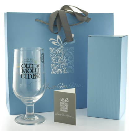 Personalised Old Mout Cider Pint Glass