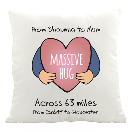 Personalised Cushion - Massive Hug