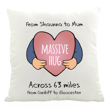 Personalised Cushion - Massive Hug