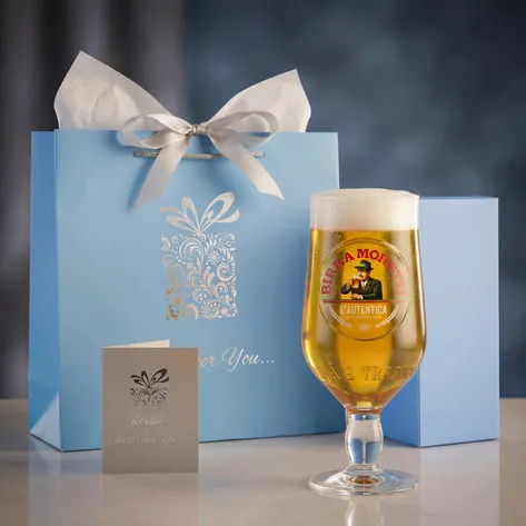 Personalised Birra Moretti Pint Glass