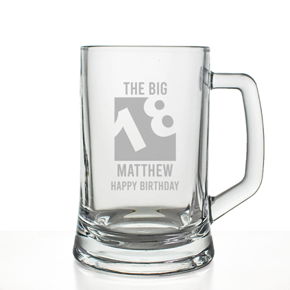 Personalised Tankard - Big 18