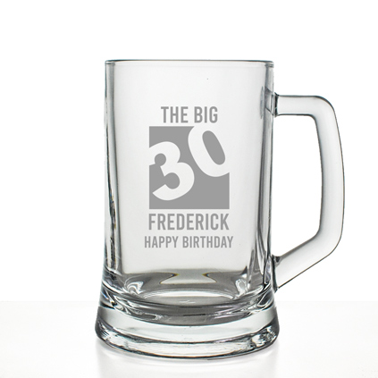 Personalised Tankard - Big 30