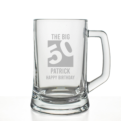Personalised Tankard - Big 50