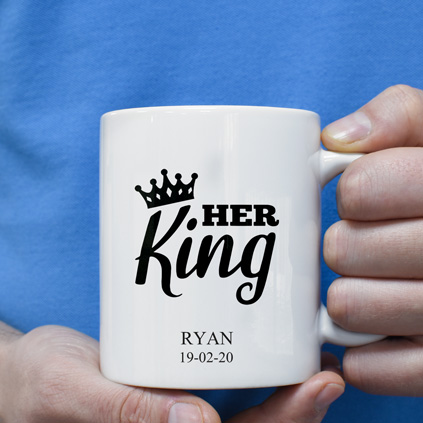 Personalised Mug - Her King