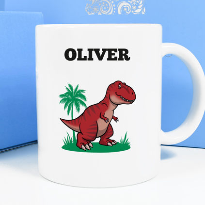 Personalised Mug - T-Rex