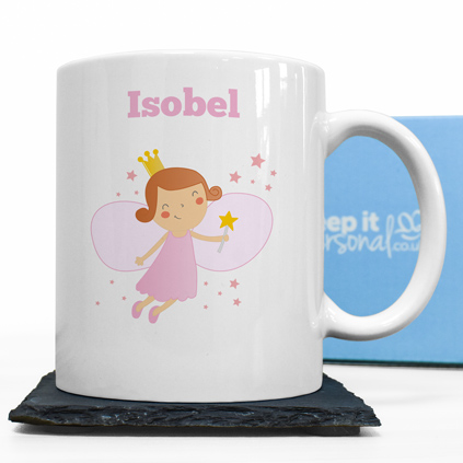 Personalised Mug - Pink Fairy Princess