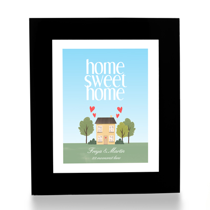 Personalised Print - Home Sweet Home