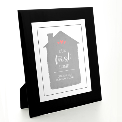 Personalised Print - Our First Home