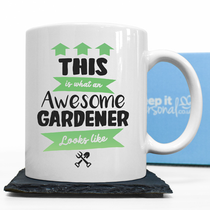 Personalised Mug - Awesome Gardener