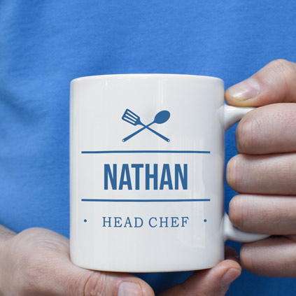 Personalised Mug - Head Chef