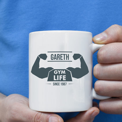 Personalised Mug - Gym Life