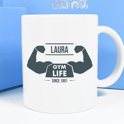 Personalised Mug - Gym Life