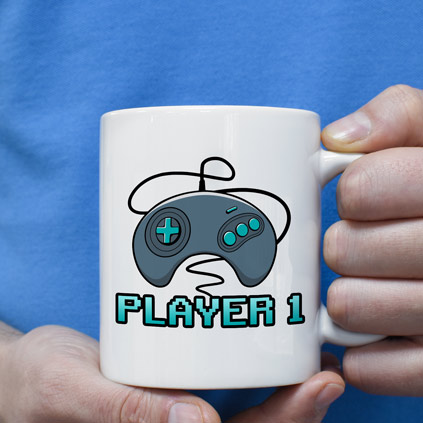 Personalised Mug - Player 1