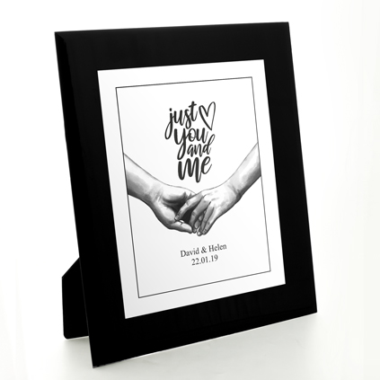 Personalised Print - Just You And Me