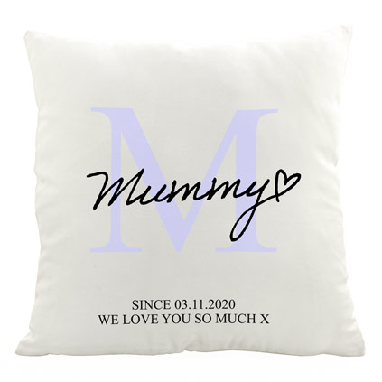 Personalised Cushion - Mummy Since