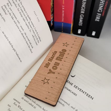 Personalised You Rule Bookmark For Teachers