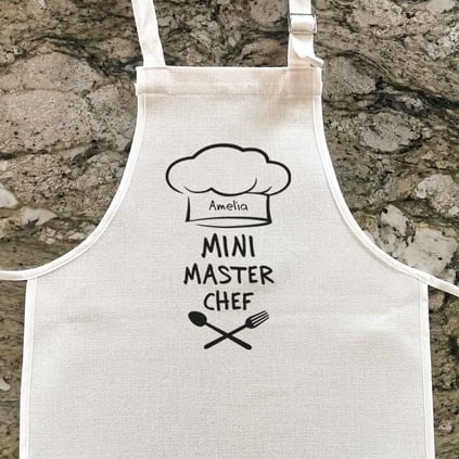 Personalised Childrens Apron - Mini Master Chef