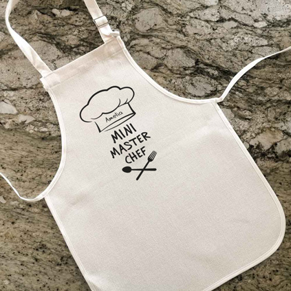 Personalised Childrens Apron - Mini Master Chef