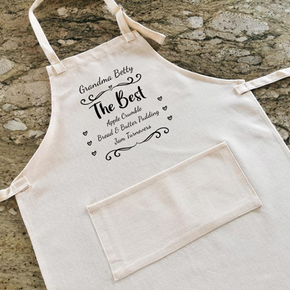 Personalised Apron - The Best