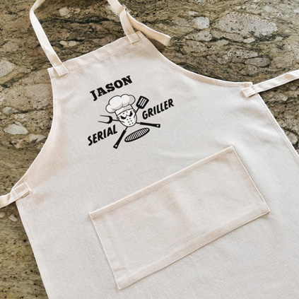 Personalised Apron - Serial Griller