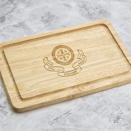 Personalised Logo Engraved Wooden Chopping Board