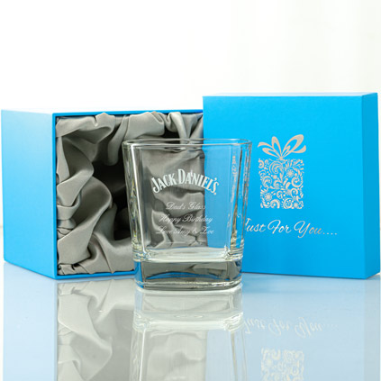 Personalised Jack Daniels Whisky Tumbler