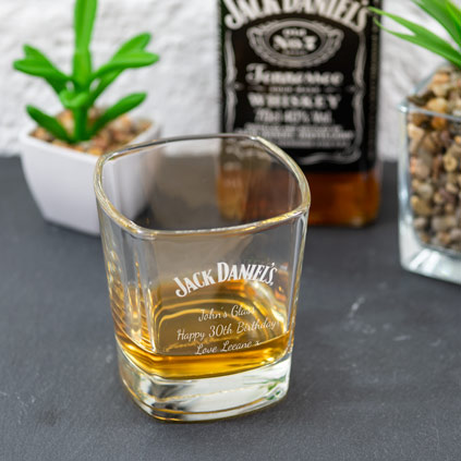 Personalised Jack Daniels Whisky Tumbler