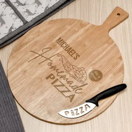 Personalised Homemade Pizza Board