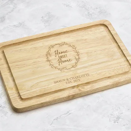 Personalised Chopping Board - Home Sweet Home