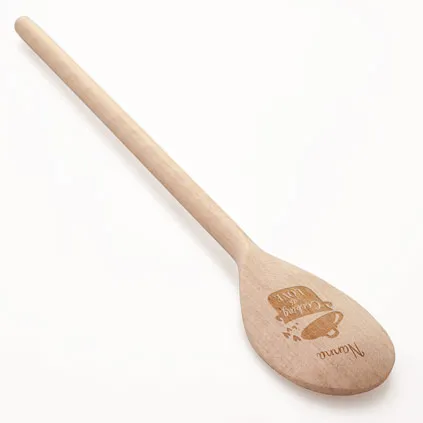 Personalised Wooden Spoon - Cooking With Love