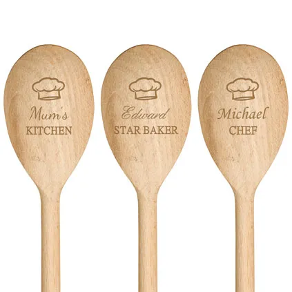 Personalised Wooden Spoon Custom Gift Idea