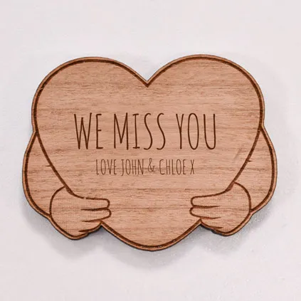 Personalised Miss You Pocket Hug Token