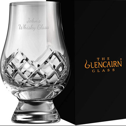 Personalised Glencairn Premium Cut Whisky Glass